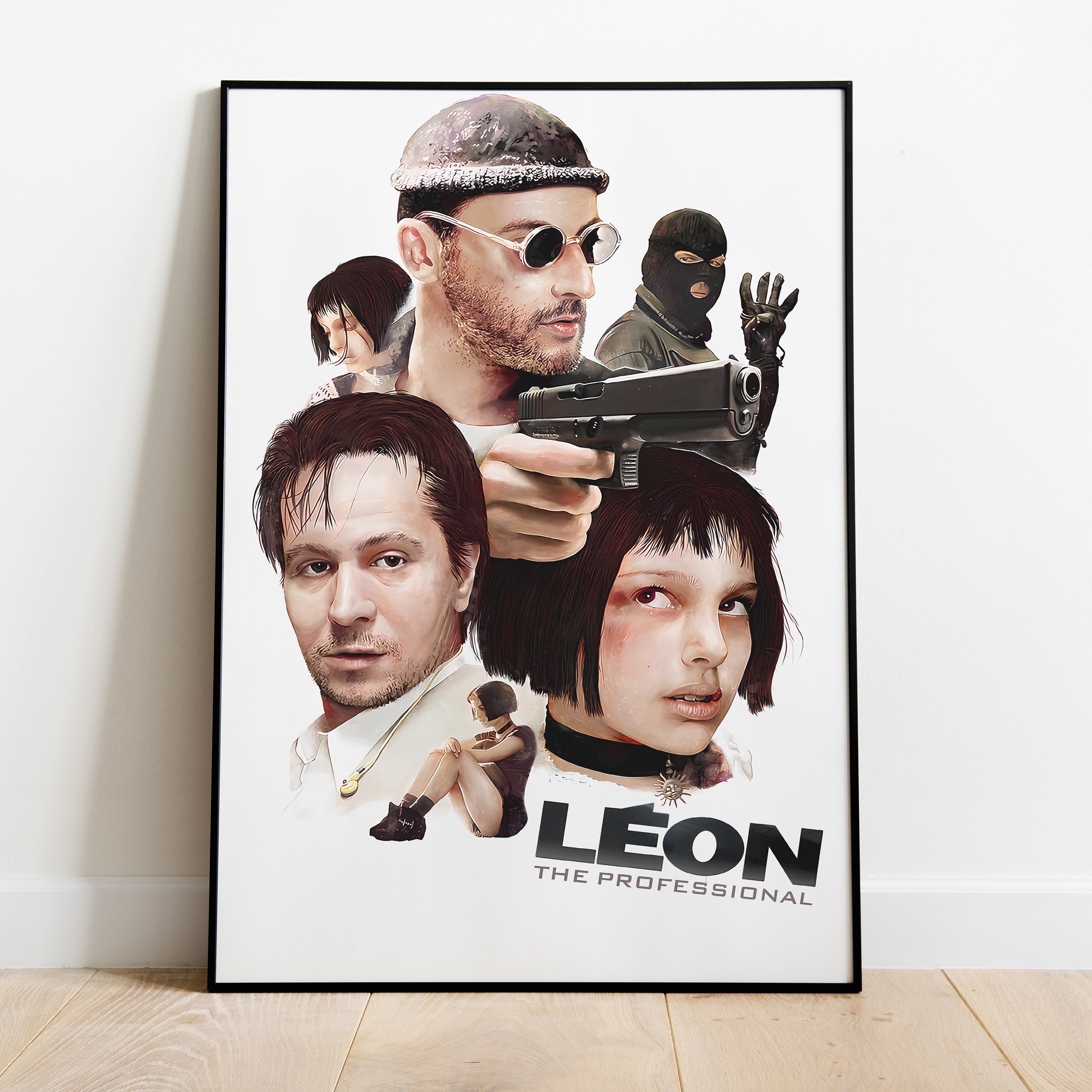 Leon: the Professional Poster, Wall Art & Home Decor, Crime