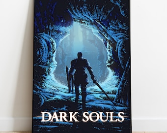 ダークソウル2 ビデオゲームポスター - Etsy 日本