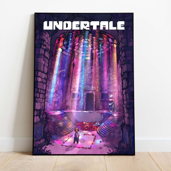 Undertale Poster, Wall Art & Home Decor, Indie RPG Video Game