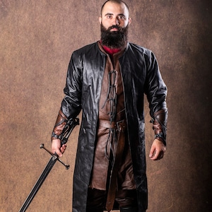 Set di armature del costume Strider Ranger, Ranger medievale, Cosplay LARP, Fantasy rinascimentale