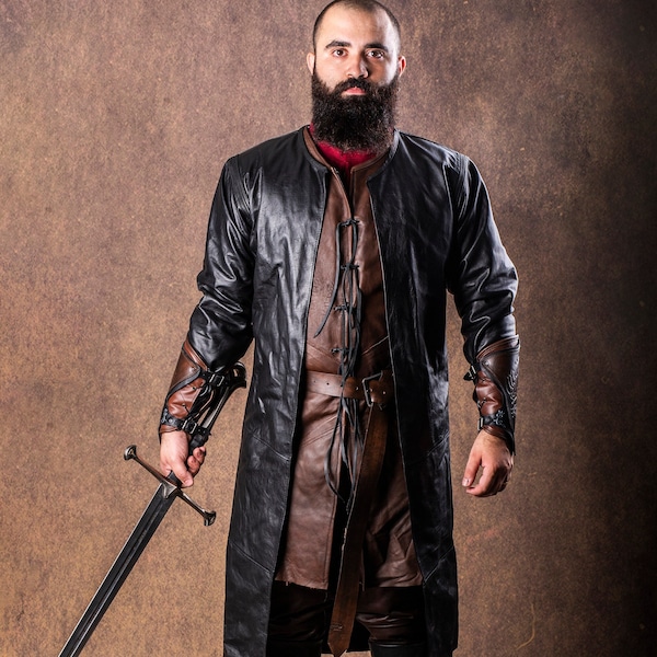 Strider Ranger Costume Armor Set, Medieval Ranger, LARP Cosplay, Renaissance Fantasy