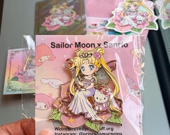 Däumelinchen SM 7cm Anstecknadel bei Pin Blind Bag Series! Glasmalerei, perlmuttartig, polarisierend, Glitzer, mit SELTENEN Varianten !!