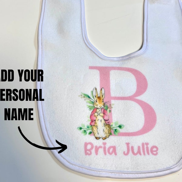 Custom Name Baby Bib, Personalised Baby Bib, Personal babygifts, Newborn baby Gift, Babygift Idea, Baby Shower Gift, Newborn Baby Gift