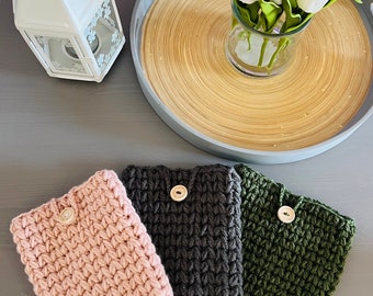 Étui au crochet pour Kindle ou liseuse Des autocollants gratuits avec chaque commande