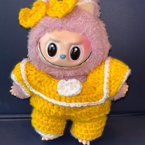 Labubu clothes crochet handmade