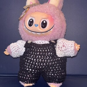 Labubu  crochet clothes outfit pant and top