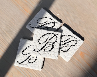 Sottobicchieri personalizzati con piastrelle a mosaico