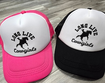 Lang leve cowgirls-truckerhoed: rodeofoamhoed