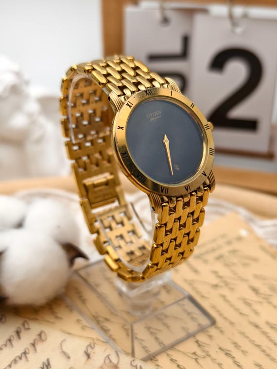 Gold Silberne Uhr Schwarzes Zifferblatt Damen Michael Kors