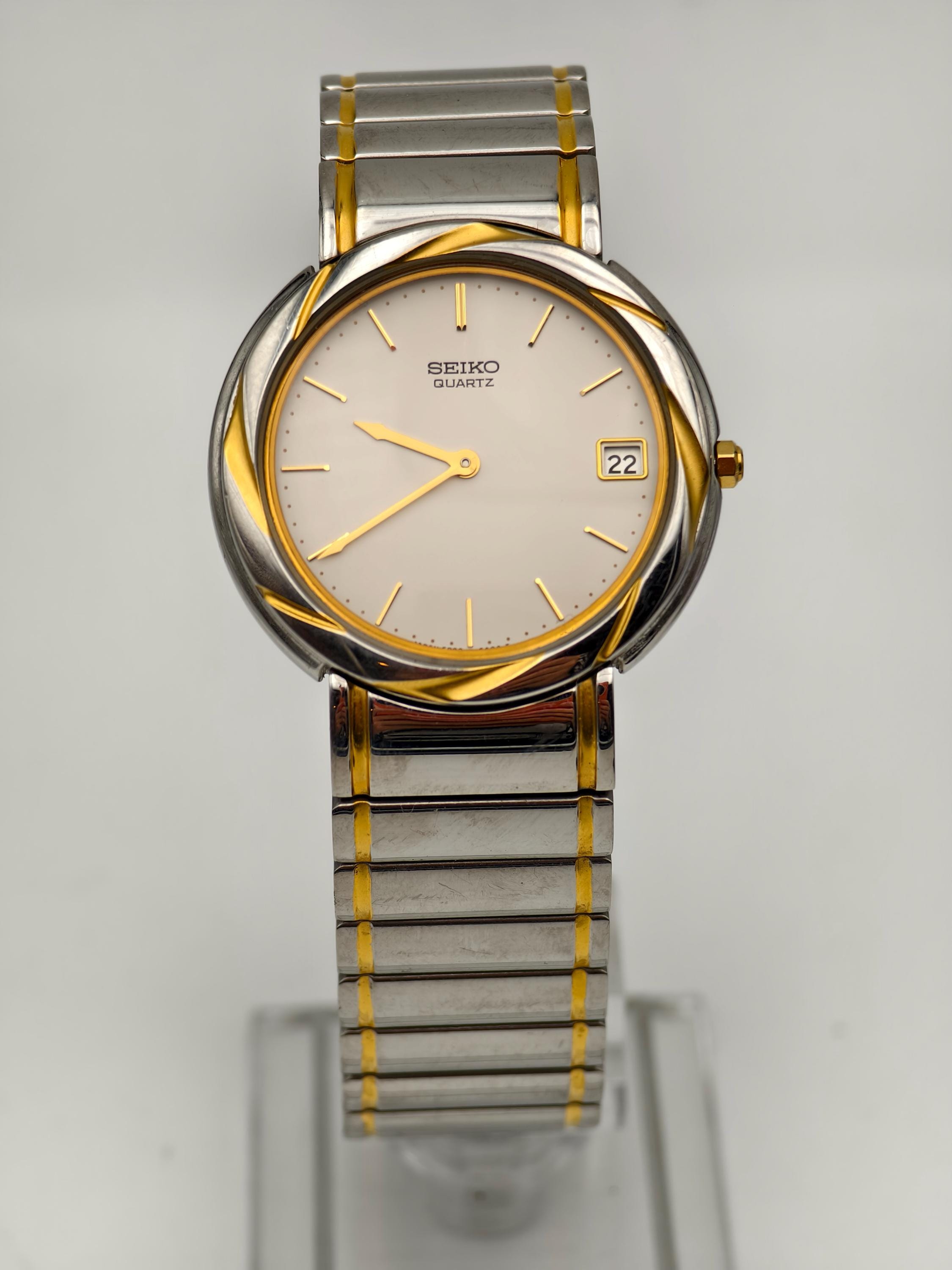 cha 　SEIKO 腕時計 18K 5E30-6A30/093578 SEIKO 腕時計 18K Dolce 5E30-6A30/093578 - メルカリ