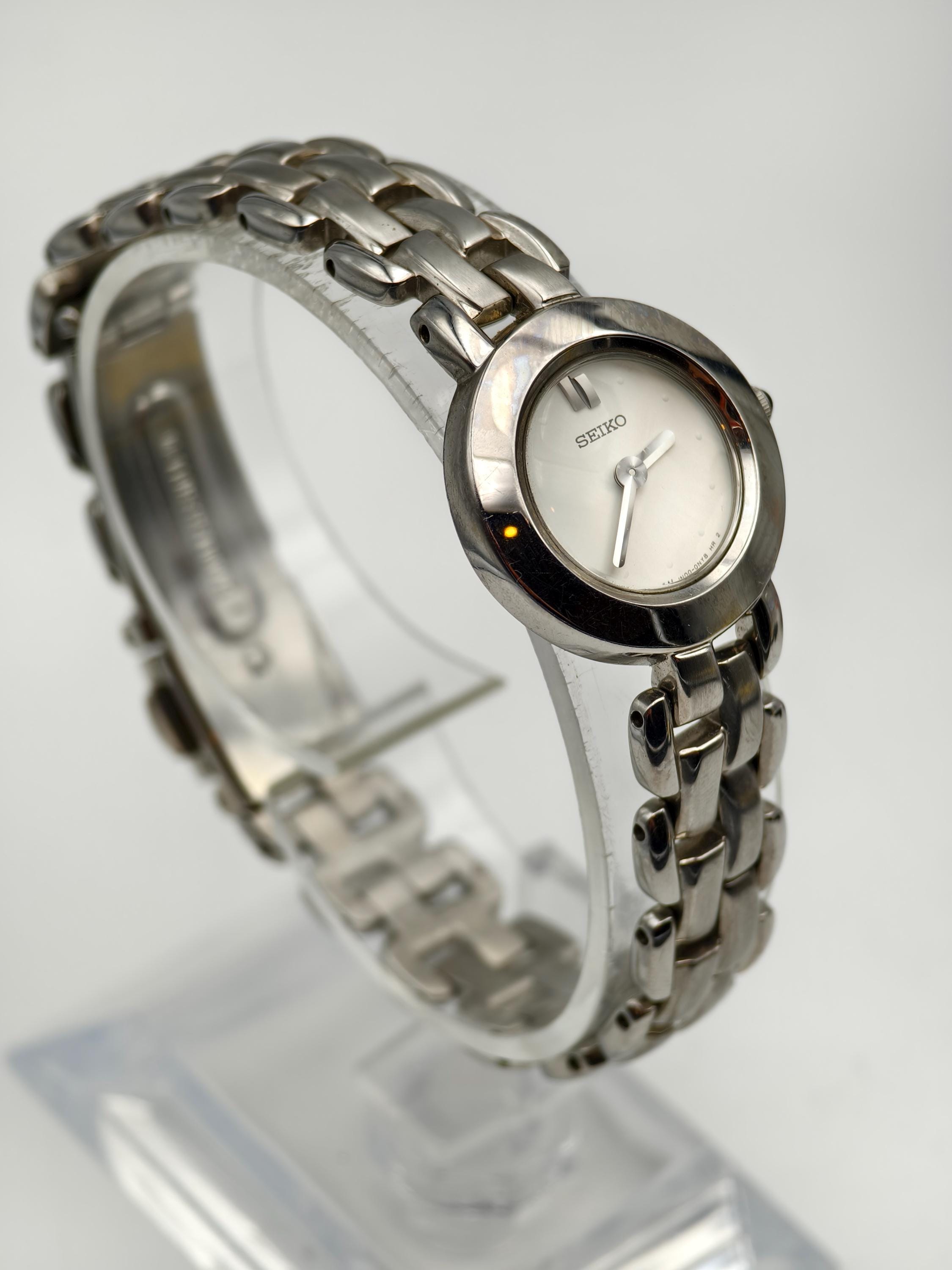 Seiko Ladies Silver-tone Quartz Watch 22.4mm Bracelet - Etsy