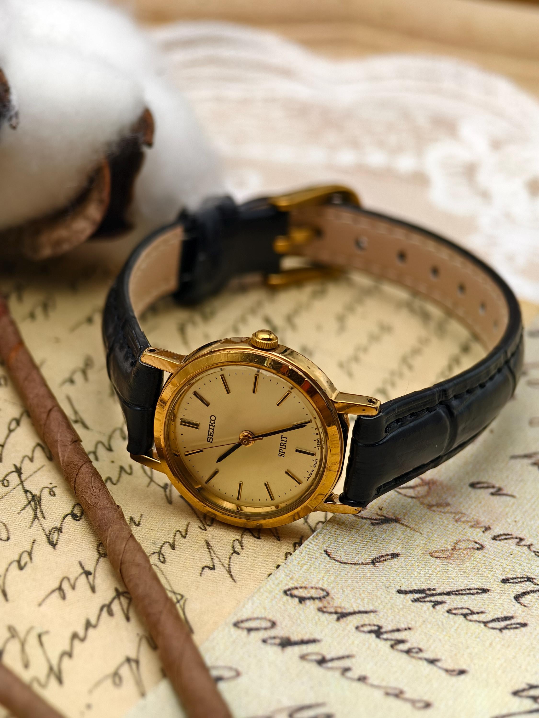 【SEIKO】SPIRIT レディース クォーツ 腕時計 ヴィンテージ セイコー スピリット レディース クォーツウォッチ