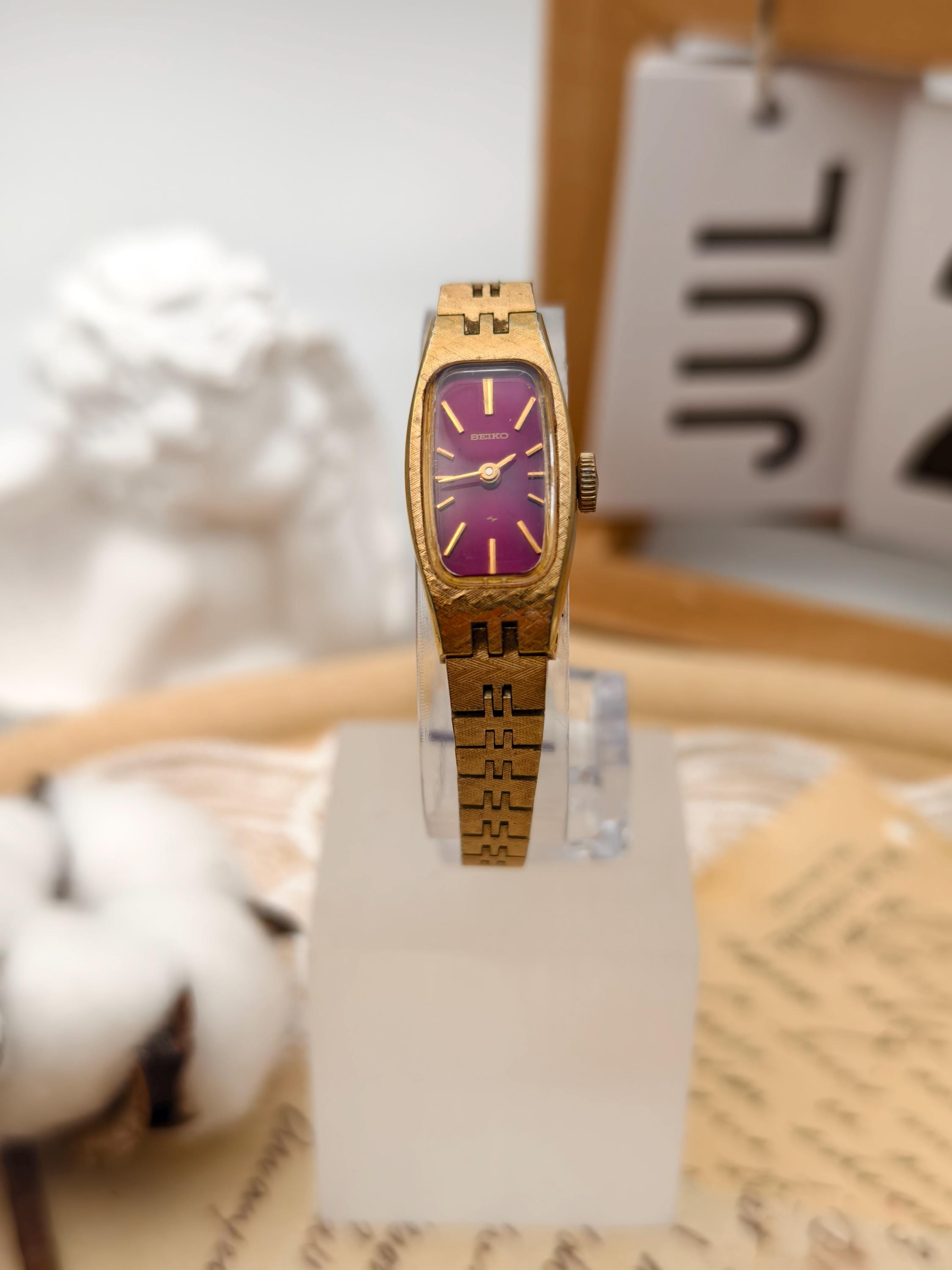 【稼働】 セイコー エンジェル 21石 ラウンド ウォッチ ヴィンテージ 腕時計 セイコー エンジェル 10050010 レディース 21石 手巻 OH済 昭和