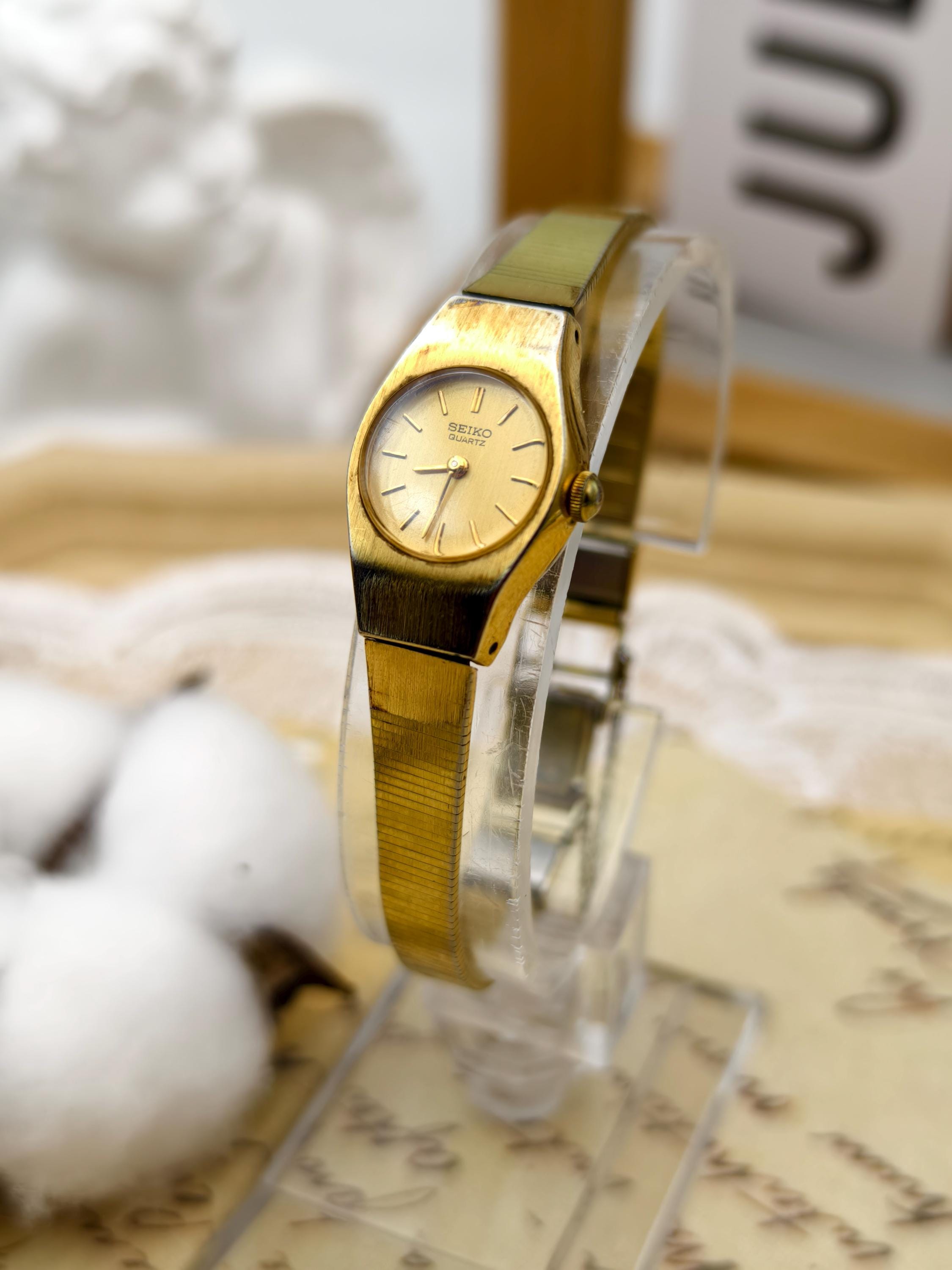 セイコー　レディース　腕時計　クォーツ　ゴールド　ブレスレット SEIKO セイコー ゴールド クォーツ腕時計 レディース