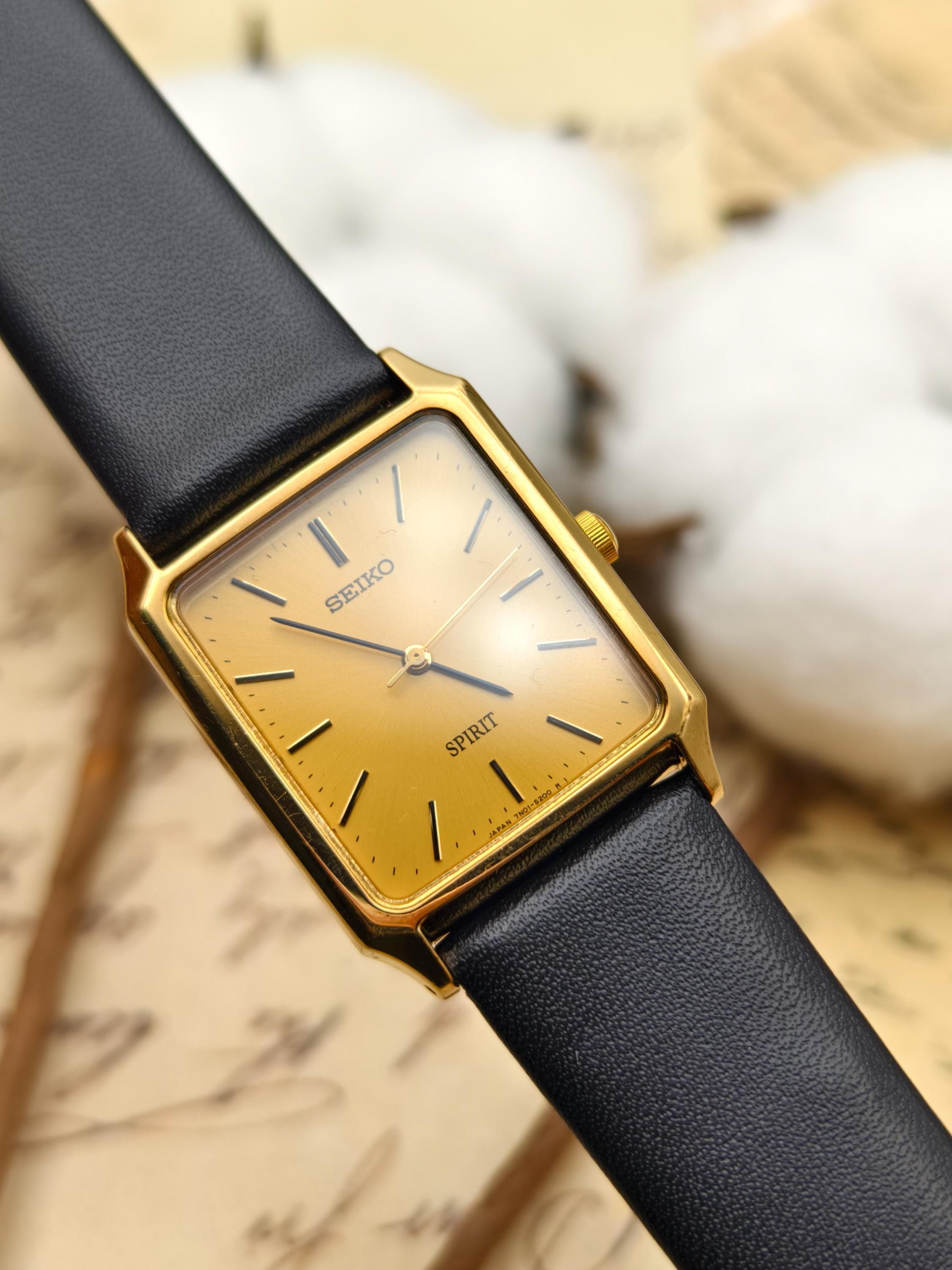 Seiko Tank Spirit - Etsy