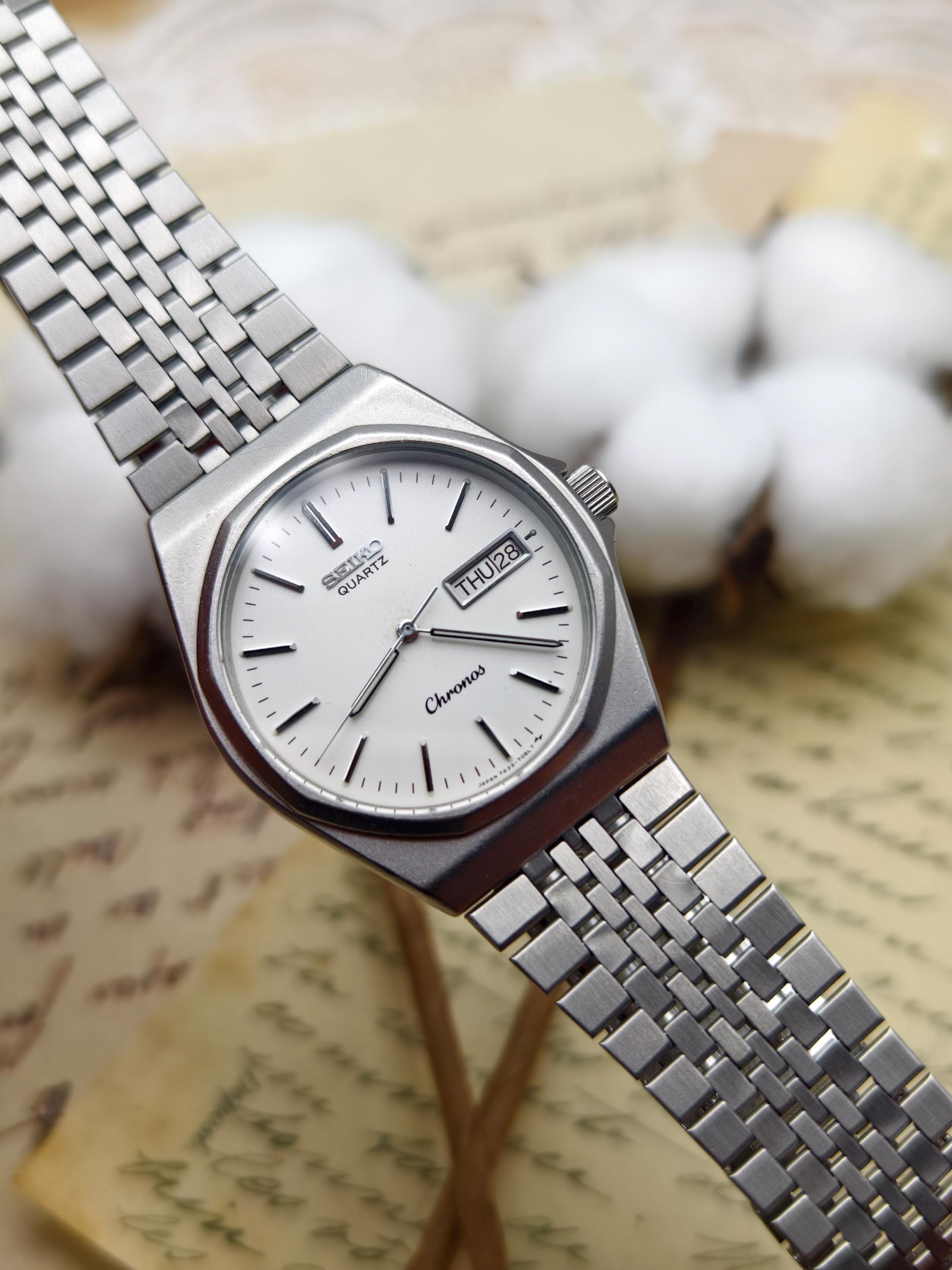 Seiko Octagon Quartz Mens Watch - Etsy