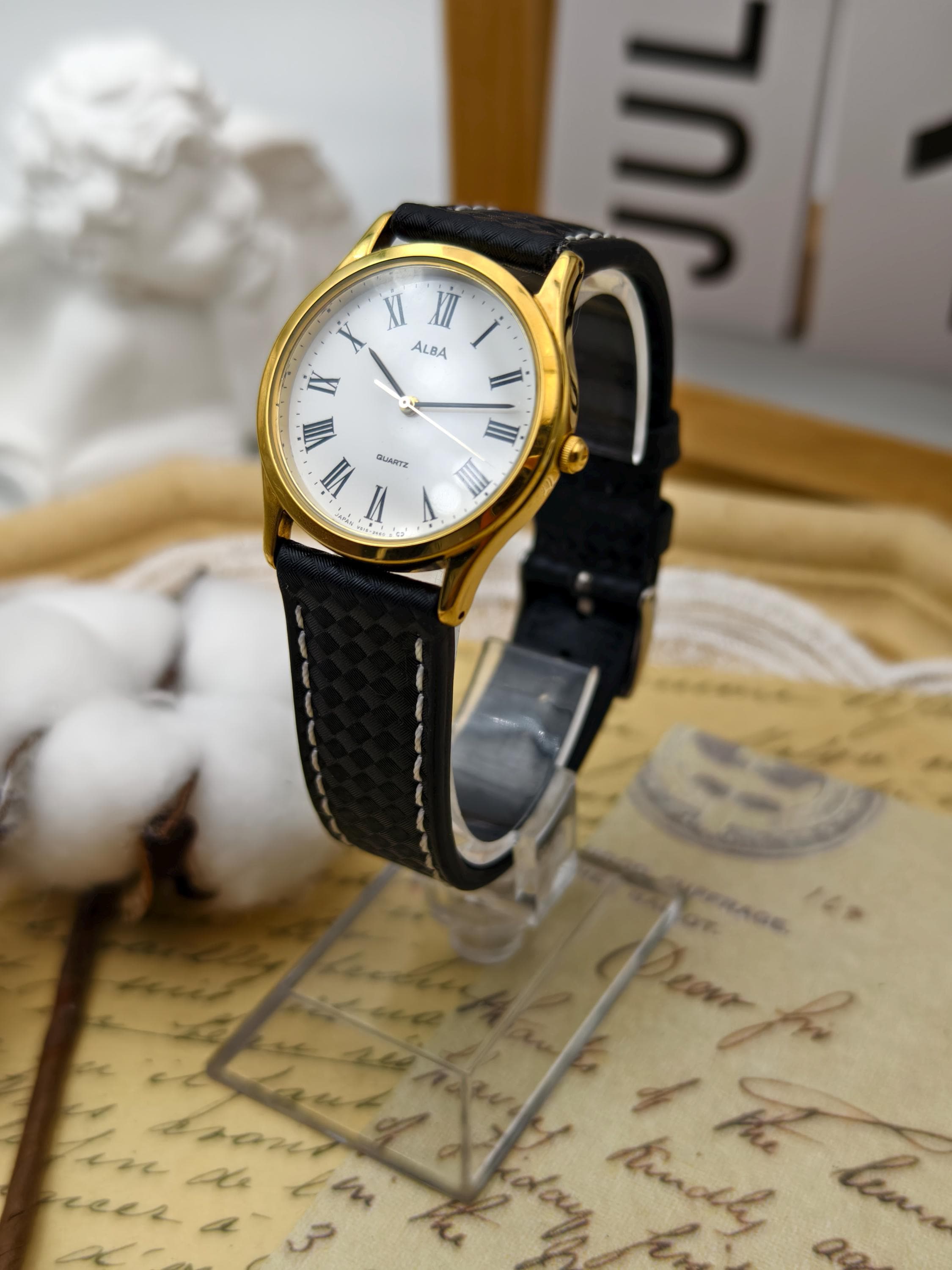 ALBA V600-6130 セイコー アルバ アラーム クロノグラフ 1990年代