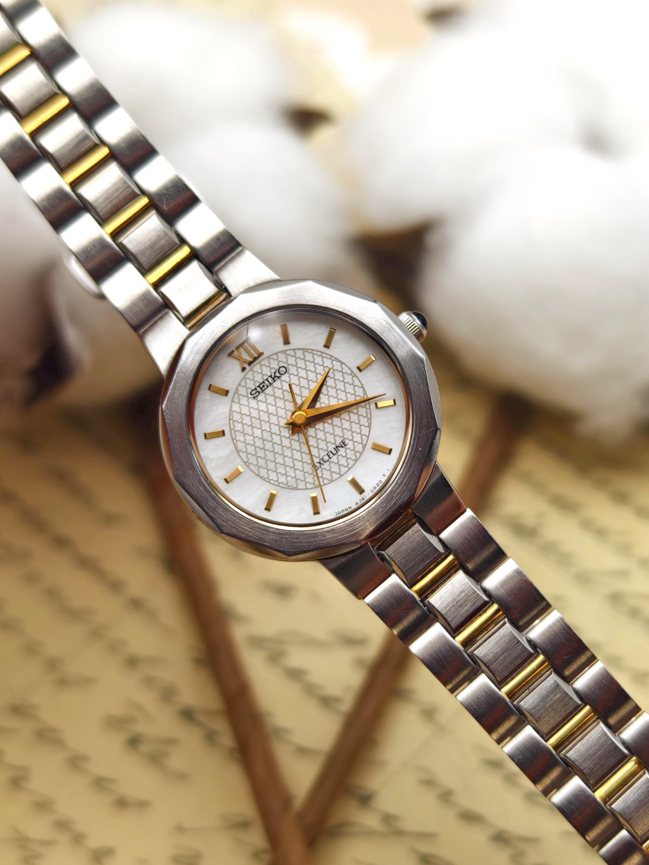 Vintage Seiko Exceline - Etsy