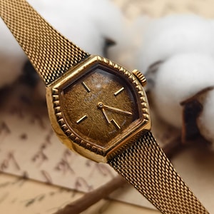Montre Bracelet Mécanique Vintage Coriental Pour Femme - Occasion