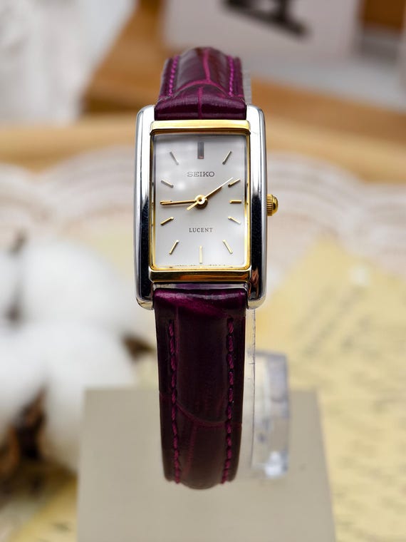 Vintage Seiko Lucent Ladies Two Tone Quartz Watch Rec… - Gem