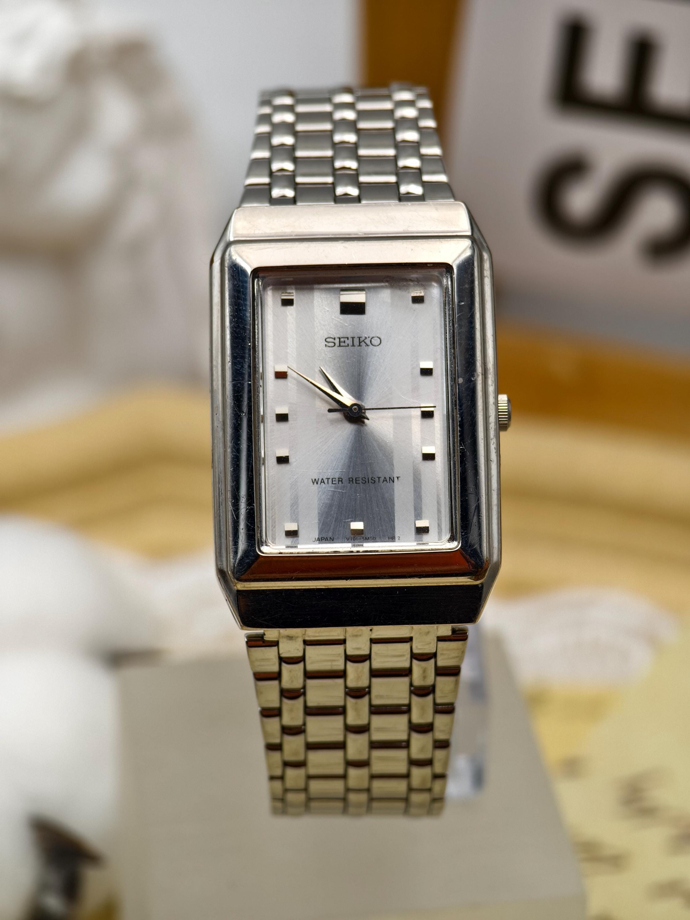 seiko tank ヴィンテージ 稼働品 美品 Yahoo!オークション -「seiko tank」の落札相場・落札価格