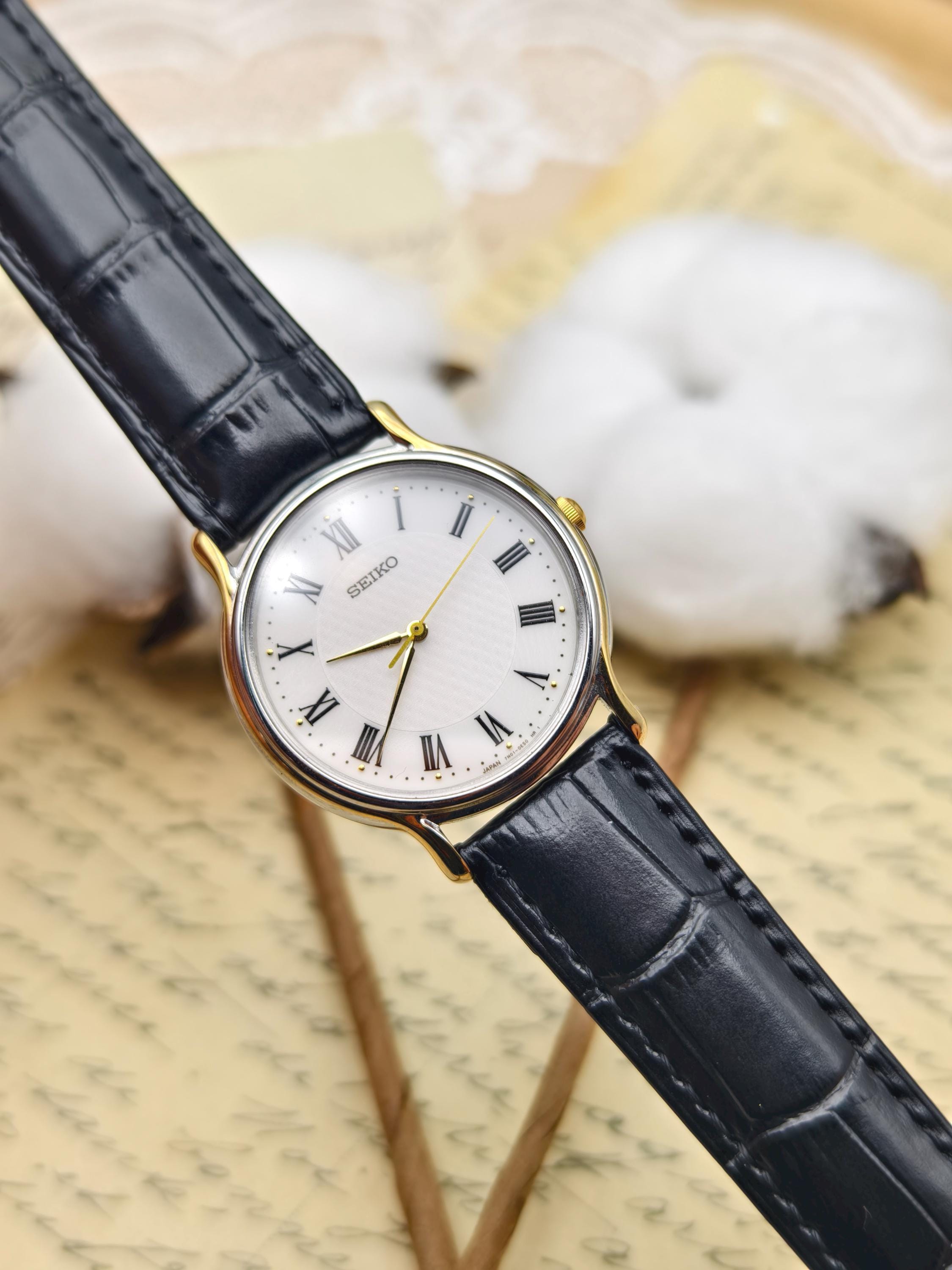 Roman numeral seiko - Etsy 日本