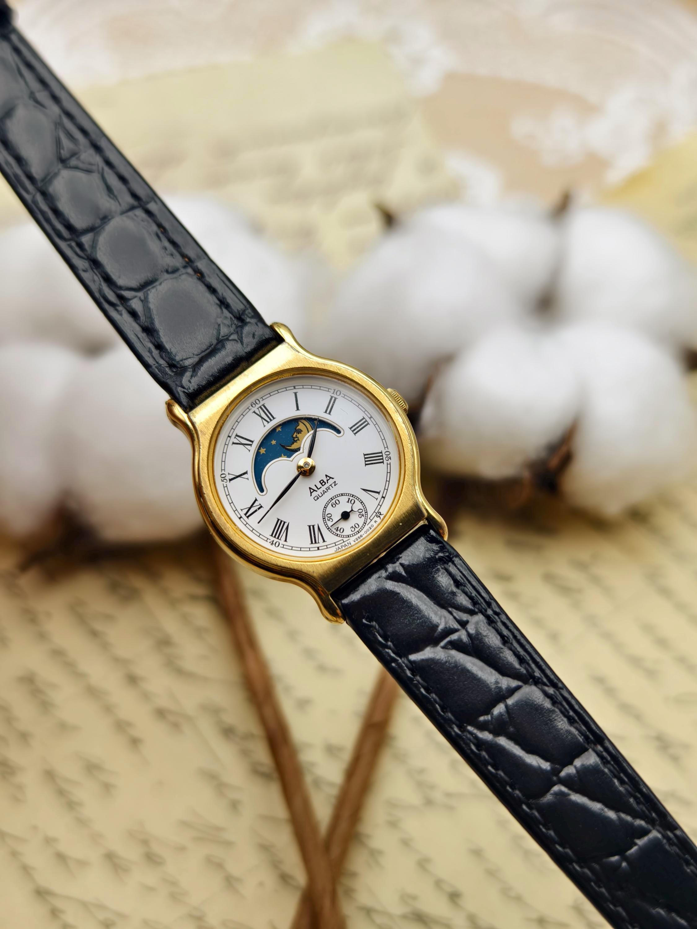 Moon phase watch seiko - Etsy 日本