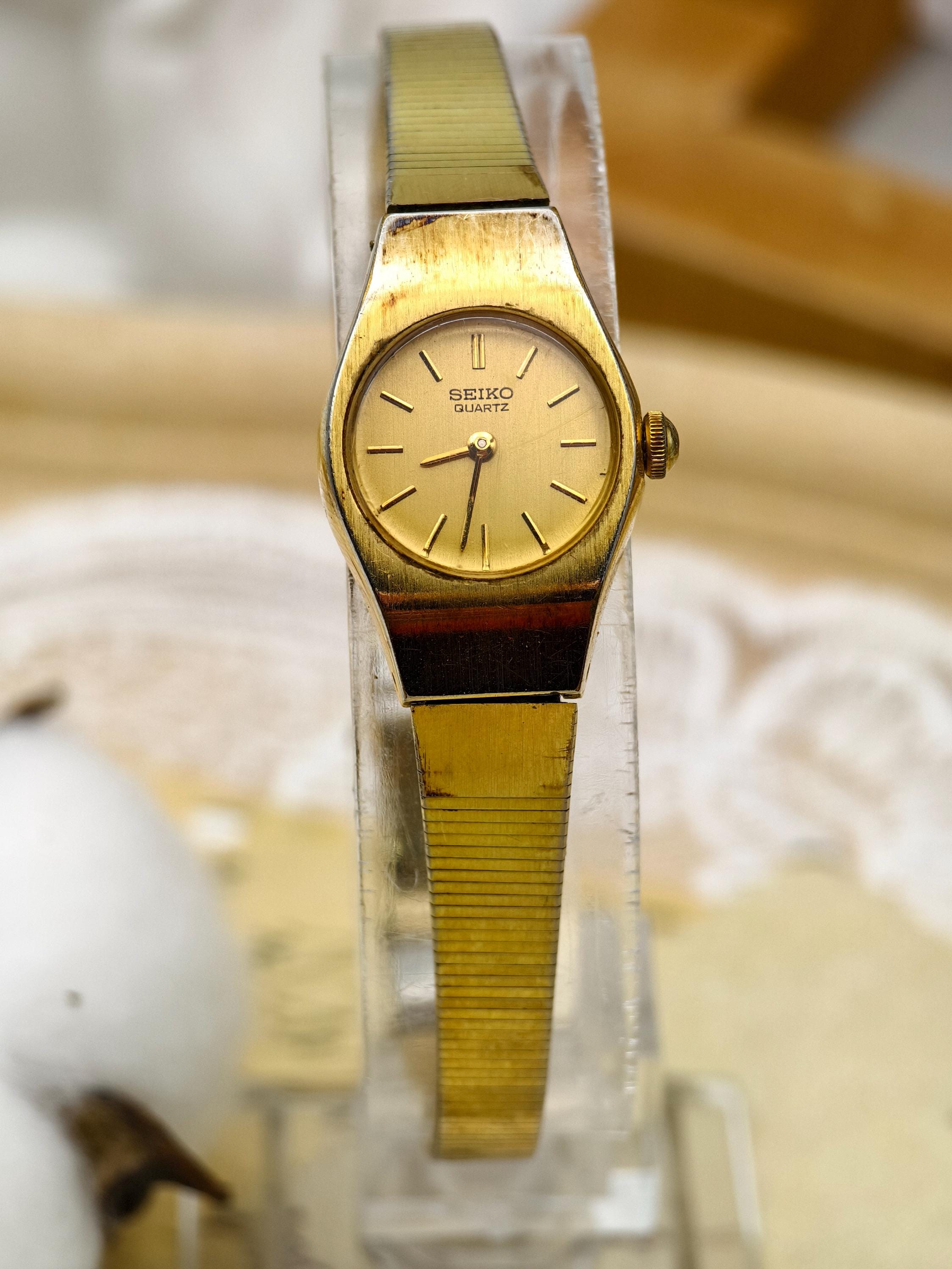 ヴィンテージ 1980年代 セイコー レディース クォーツウォッチ