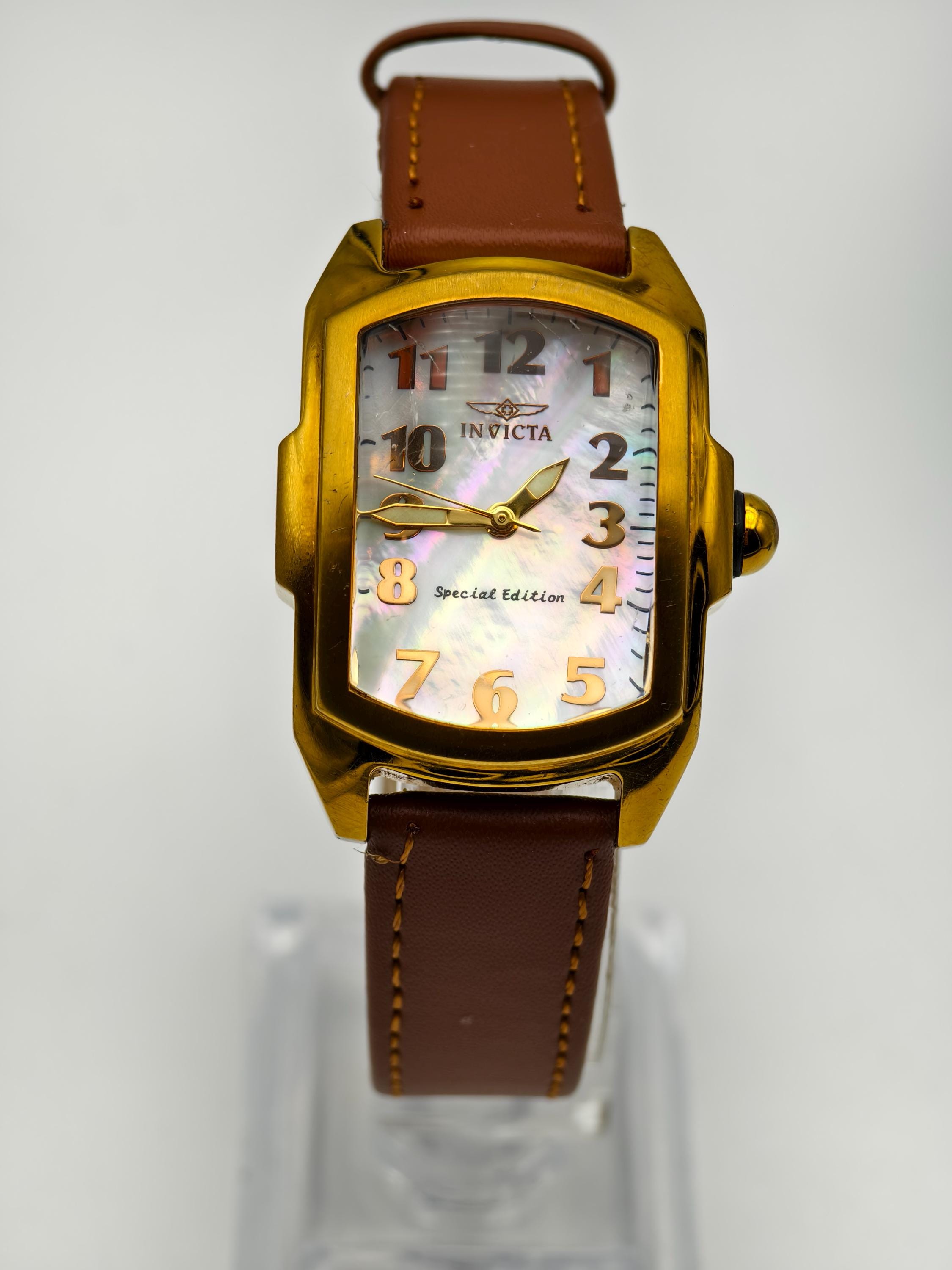 INVICTA TRITNITE SPECIAL‎ EDITION LADIES WATCH SET NEW WITH PAPERS - New Battery Invicta Special Edition Womens Tritnit Watch with  main image 2