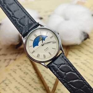 Seiko Quartz Moon Phase - Etsy