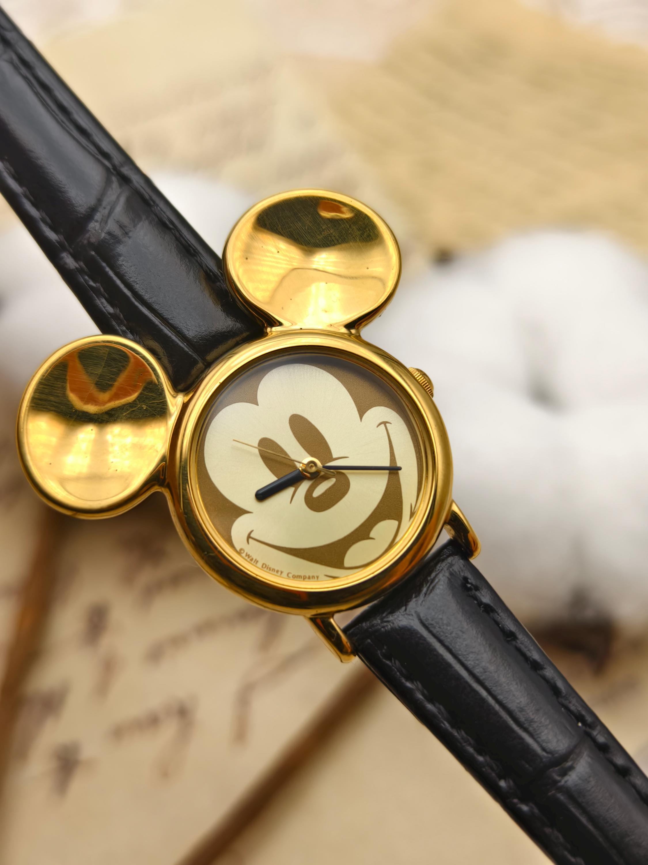 Rare Vintage Seiko Alba Mickey Mouse Y481-0641 Gold Tone Disney Watch Mickey Mouse Seiko Watch - Etsy main image 4