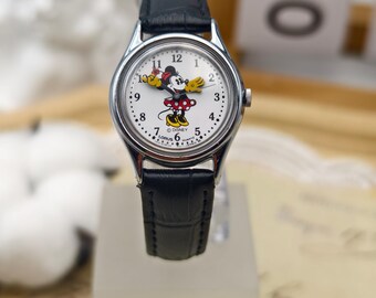 Vintage Disney Tinker Bell Ladies Quartz Watch 24mm Silver  display picture 2