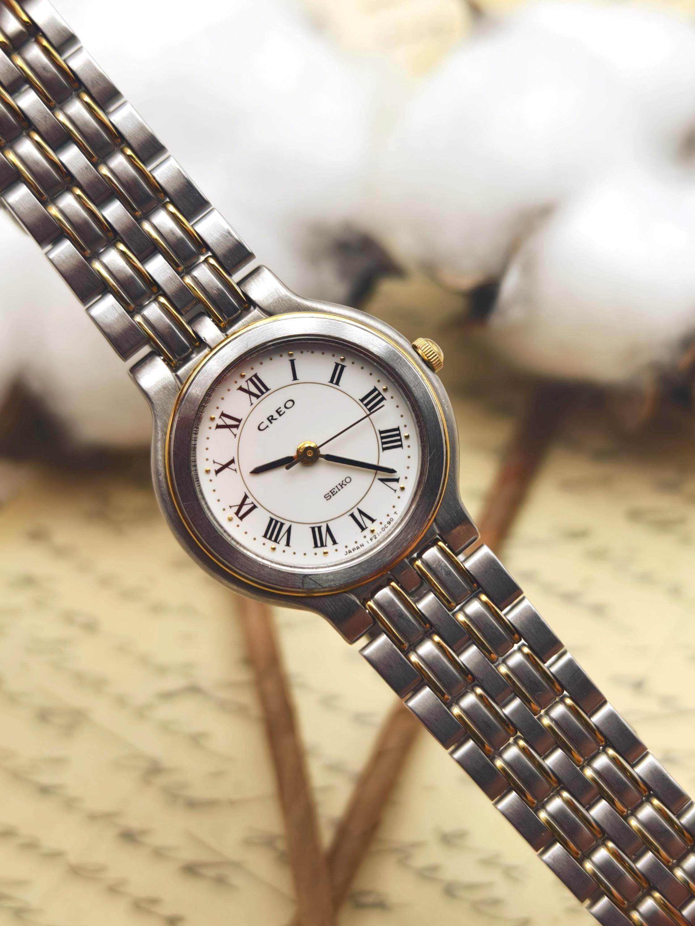 Seiko Creo Two Tone - Etsy