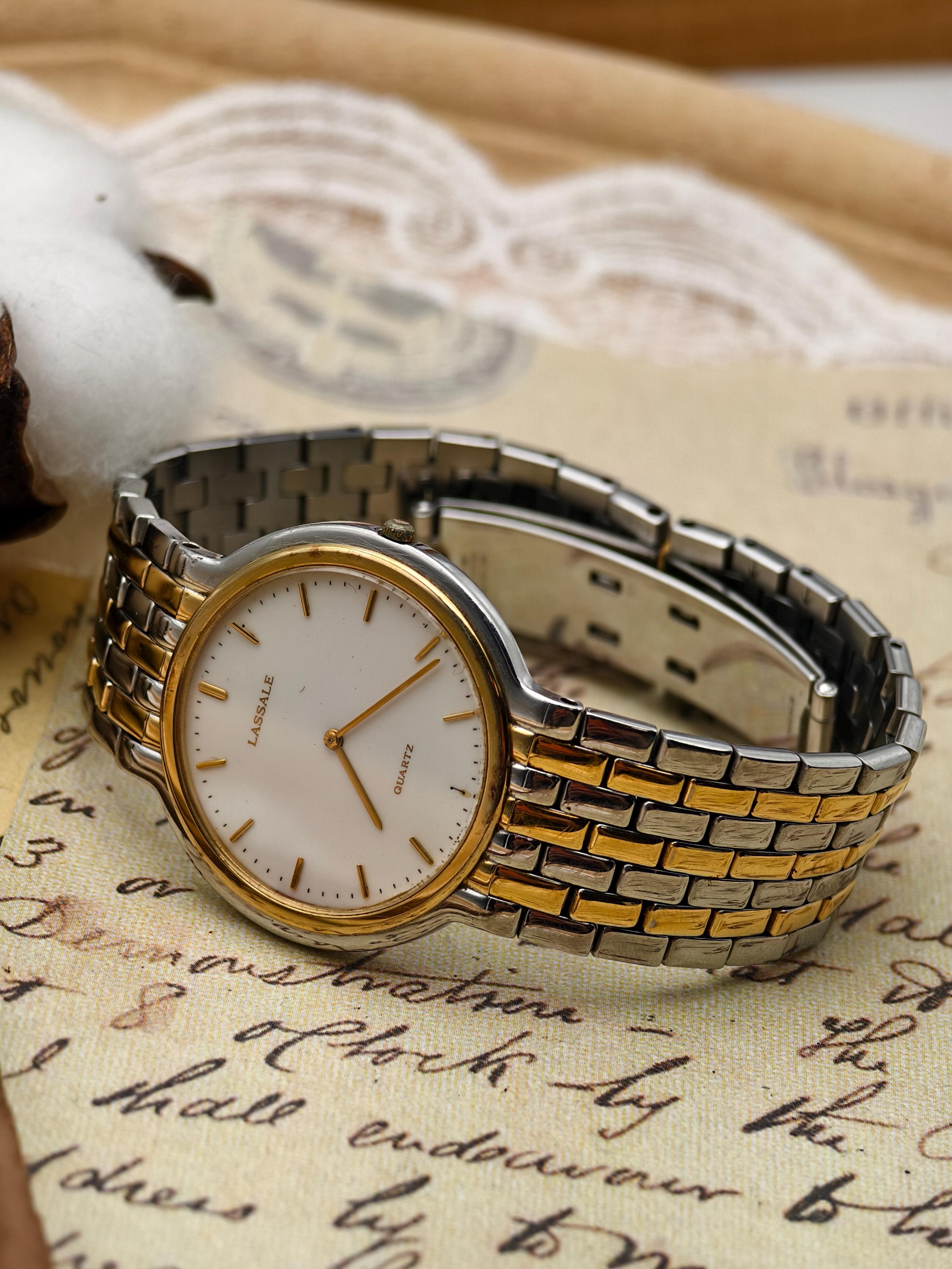 Vintage 1980s Seiko Lassale Ladies Quartz Two-tone Watch 32mm - Etsy