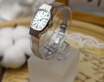 1970年代のヴィンテージ セイコー レディース 機械式腕時計 17石