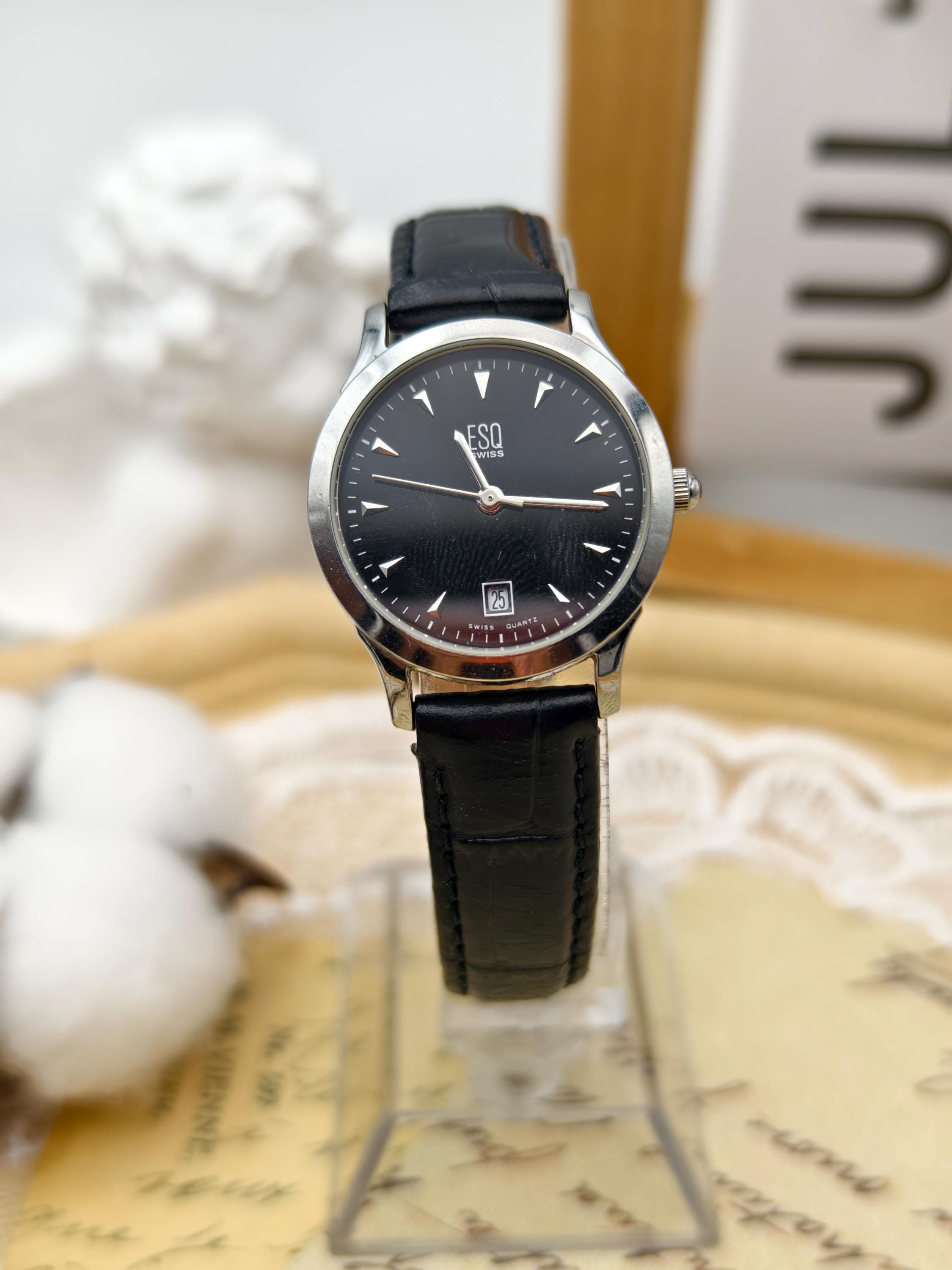 ESQ Swiss quartz Esquire Swiss Watch Price ESQ Swiss Silver Dial Two-tone  main image 2