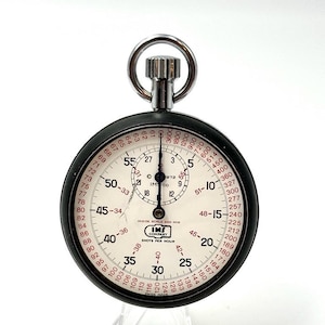 Vintage ims co stopwatch | swiss made 51mm | ims company dial | collectible timer