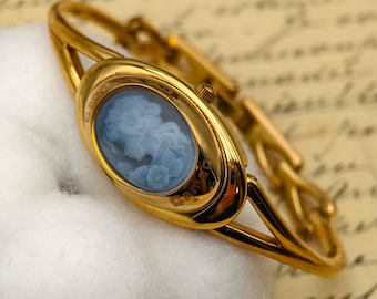 Westclox 17 Jewels Vintage Mechanical Ladies Watch Gold Oval Dial Case Bracelet Westclox 17 Jewels Vintage Mechanical Ladies Watch Gold Oval  main image 3