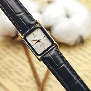 Vintage silver seiko watch women - Etsy 日本