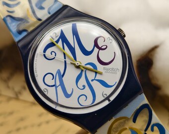 Vintage 1987 Swatch Blue Cassata LP103 – Ladies’ Collectible Swatch Watch LP103  main image 3