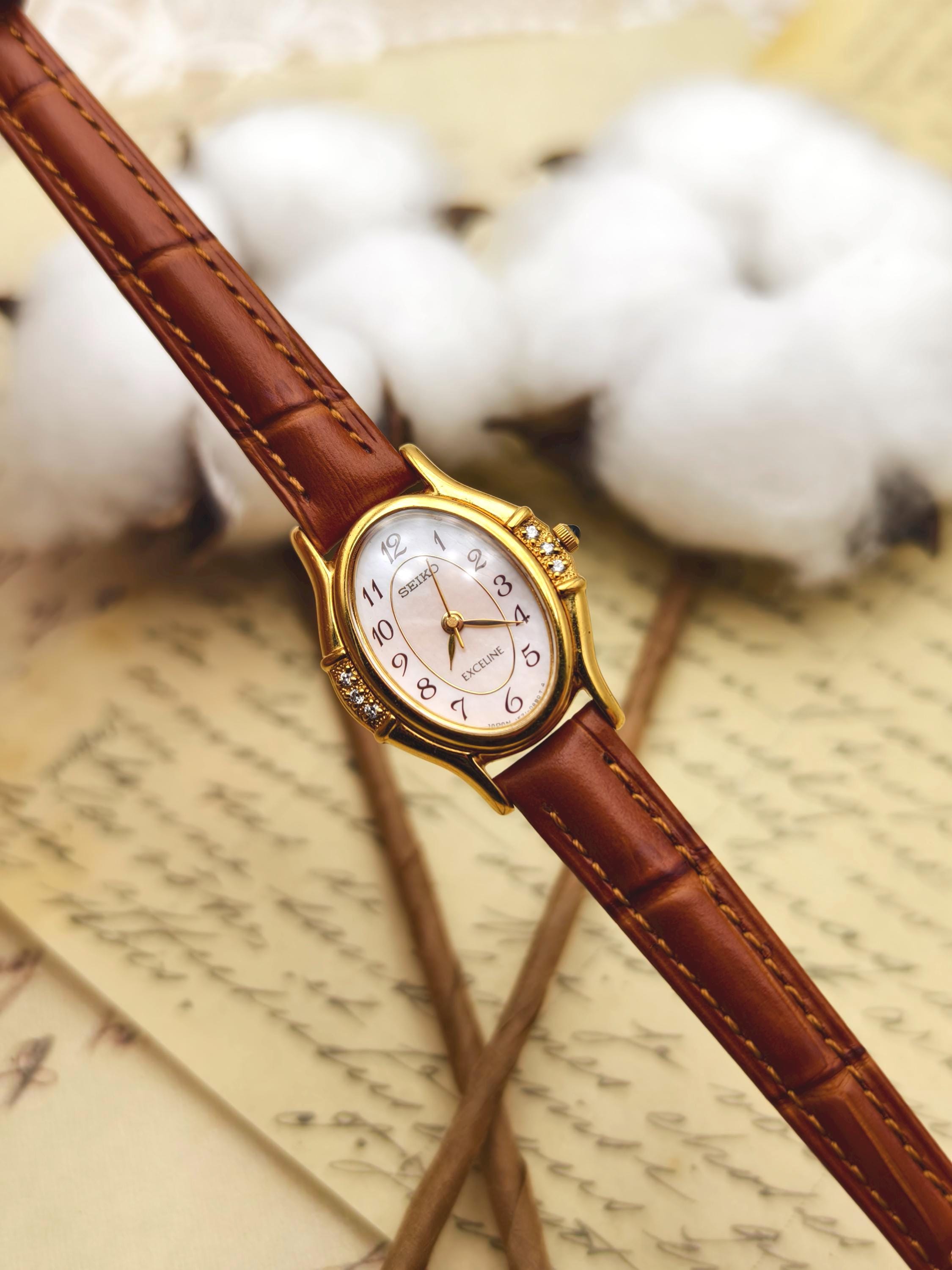 Seiko Exceline Watch Women - Etsy