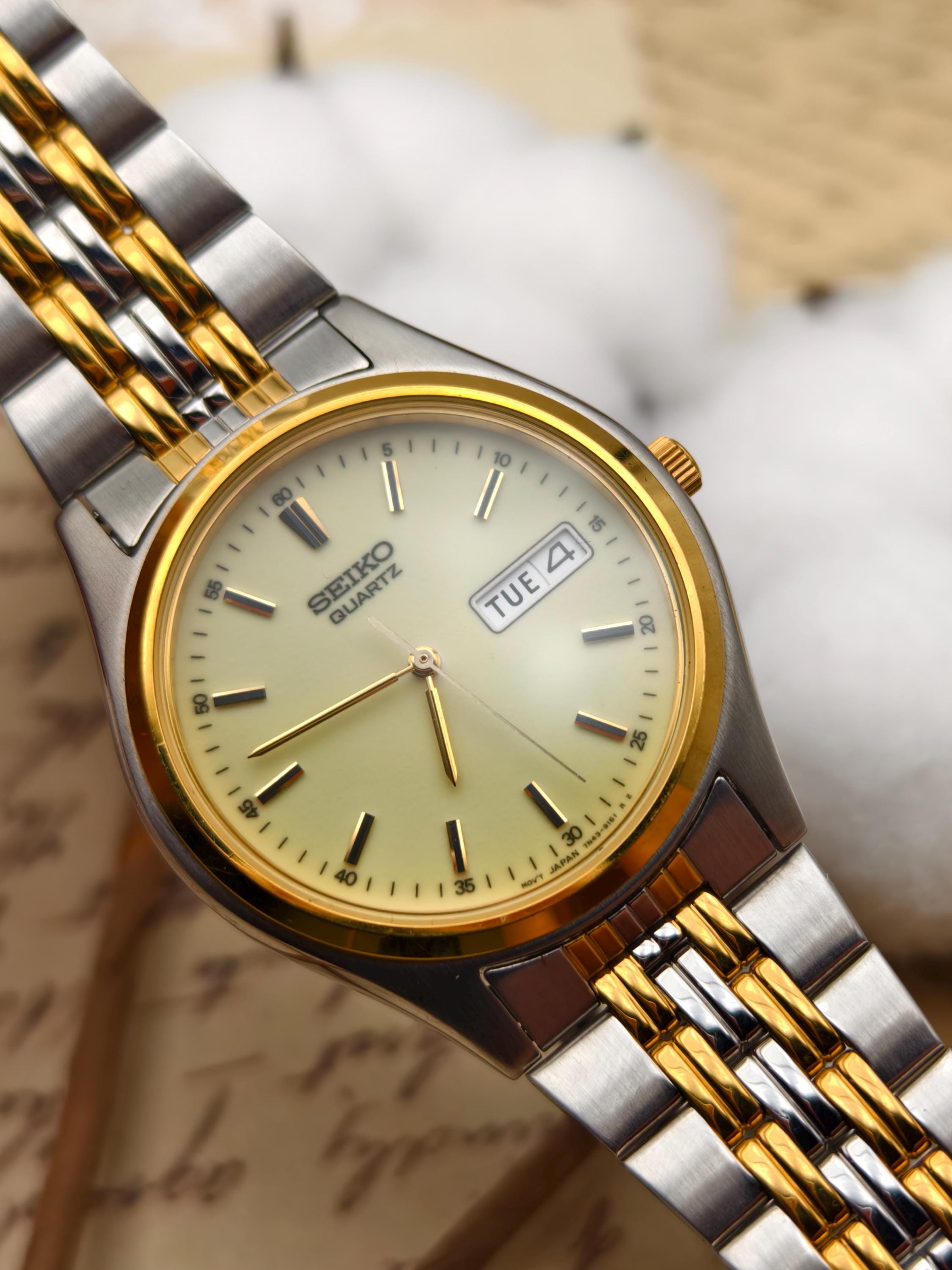 Seiko Triple Calendar - Etsy Canada