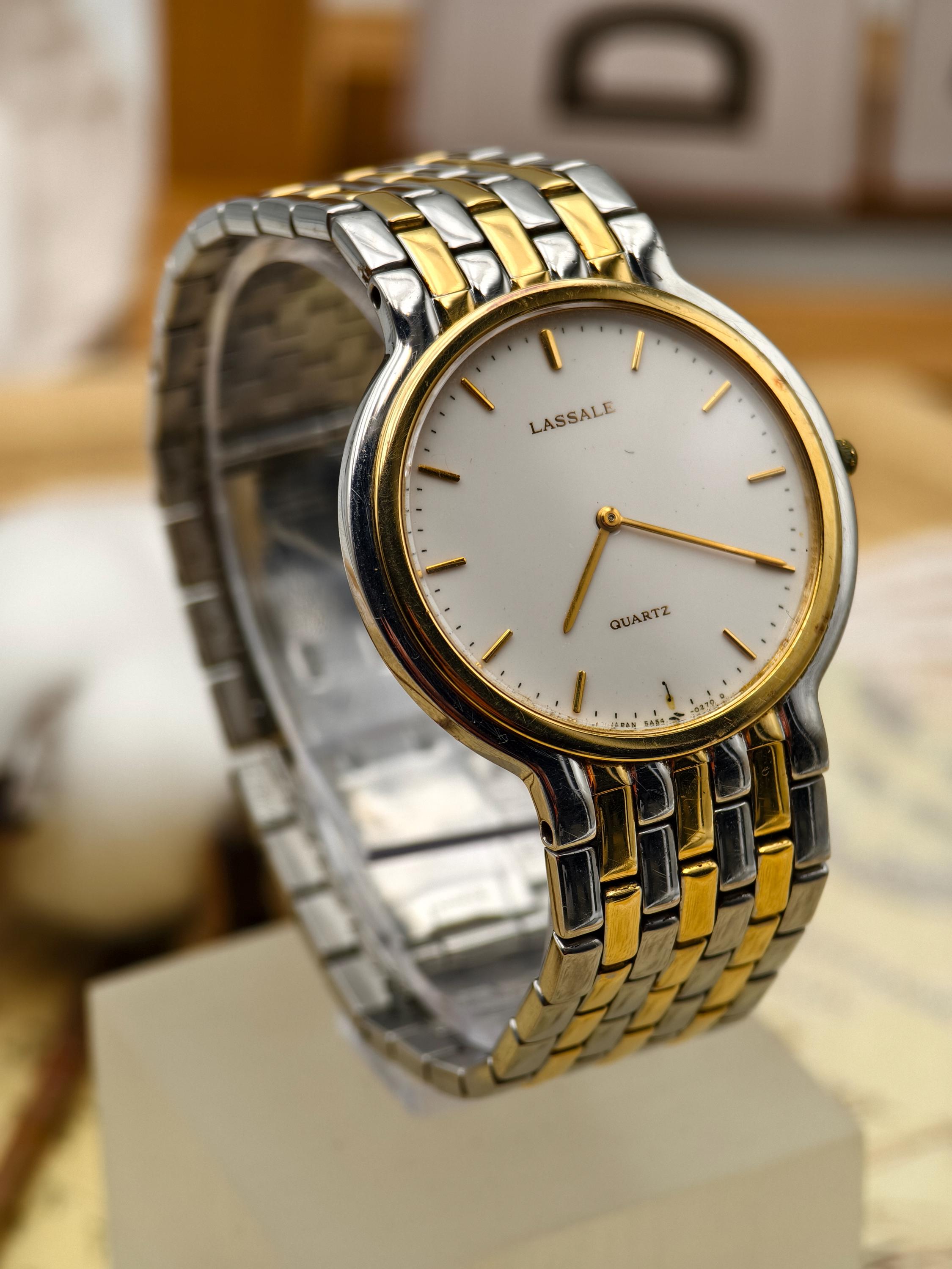 Vintage 1980s Seiko Lassale Ladies Quartz Two-tone Watch 32mm - Etsy