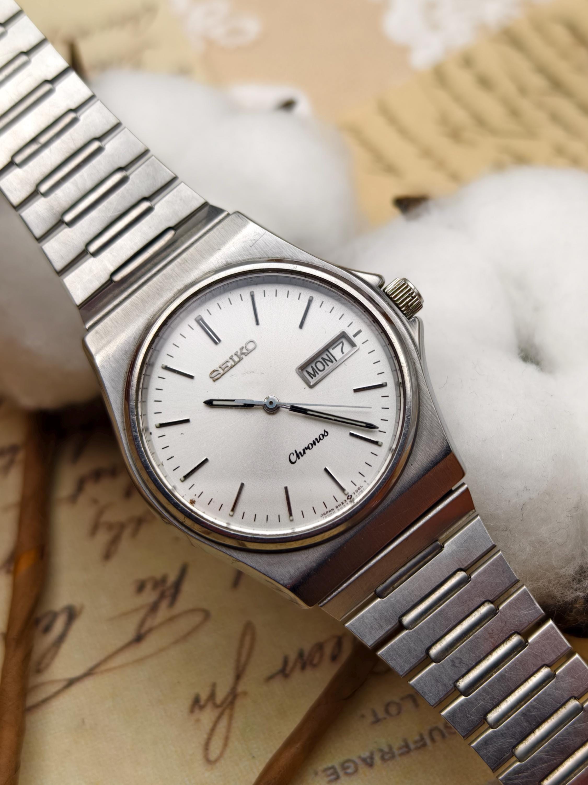 Vintage Silver Seiko Quartz - Etsy Canada display picture 1