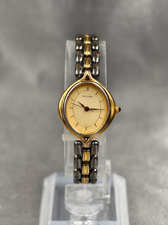 Vintage Citizen Sylph Ladies Quartz Watch, Two-tone, Japan-only