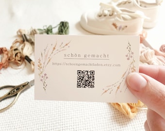 Stoffschuhe besticken lassen, großes Motiv + Initalien