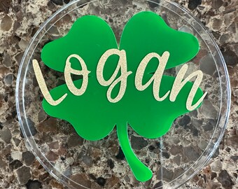 St. Patrick&#39;s Candy coin personalized container