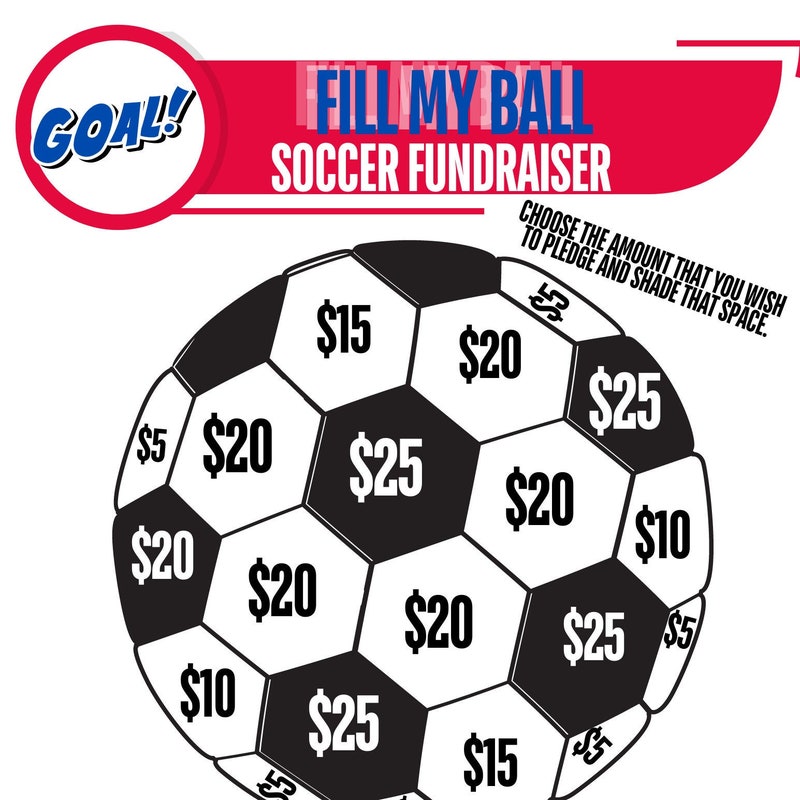 Team Fundraising Soccer Etsy