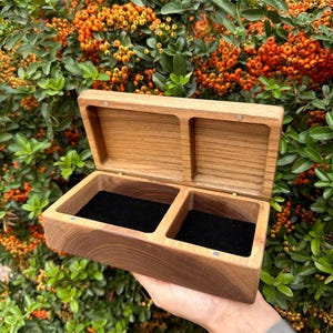 Handmade Wooden Jewelry Box Organizer, Unique Gift Idea, Jewelry Box for Women, Bridesmaid Gift