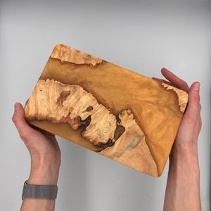 Regalo de boda único para pareja, joyero grande de madera hecho a mano con tapa, recuerdo rústico para anillos, cartas y recuerdos, regalo para recién casados.